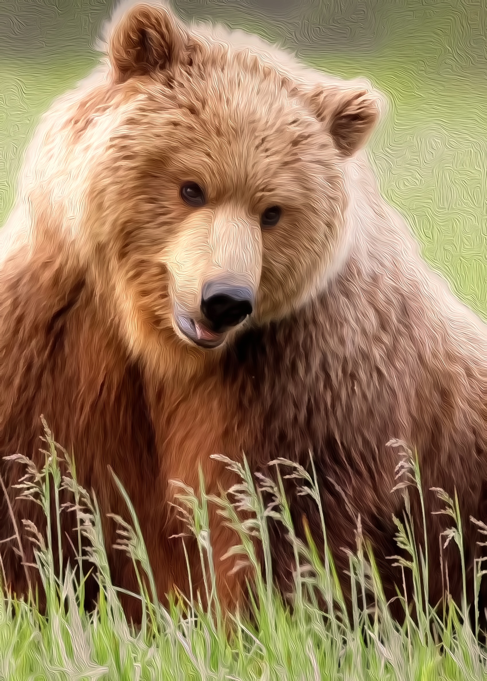 Bears are MINDFUL, not demure…